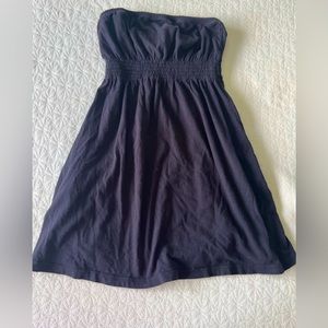 Black strapless top/mini dress